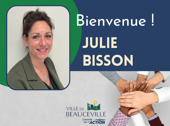 Bienvenue Julie !
